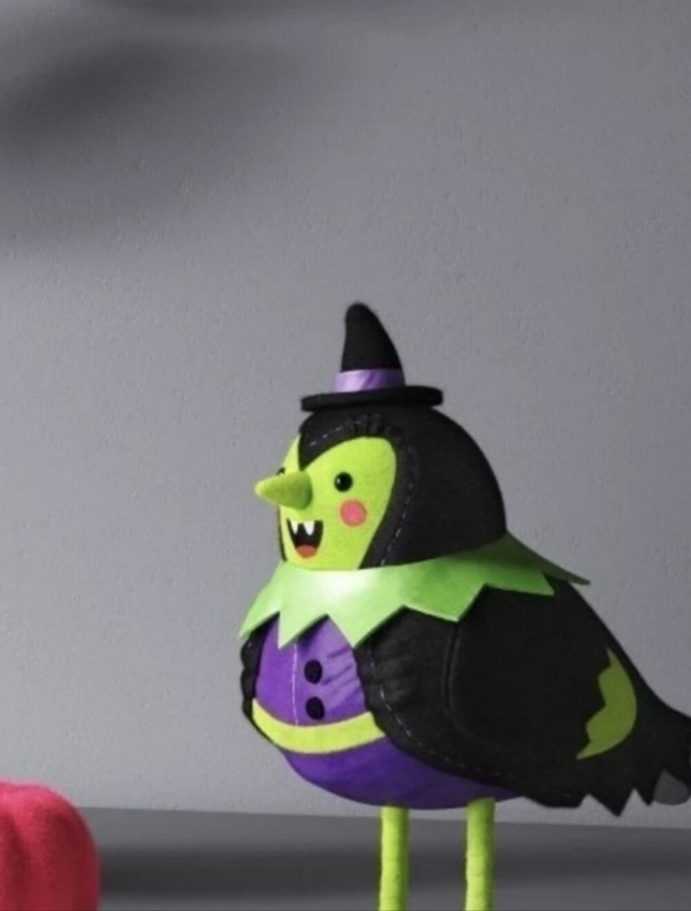 Target Hyde and Eek! Halloween Featherly Friends Fabric Bird Witch Spellma